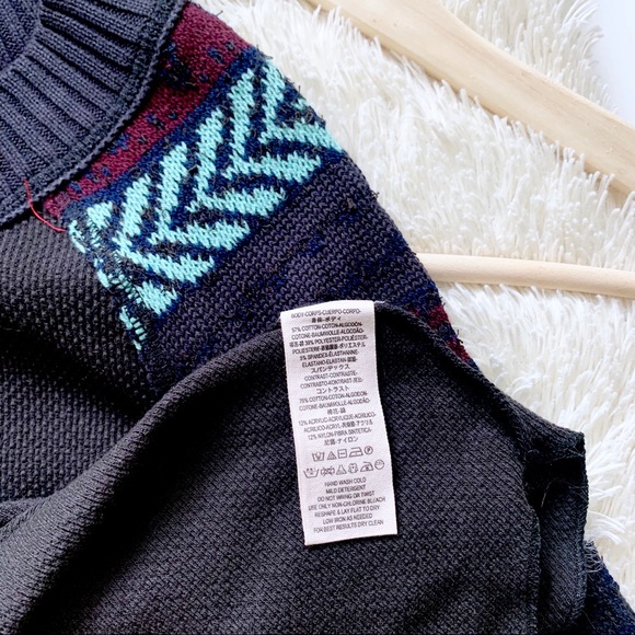 Free People Black Fairground Thermal •NWT• - Picture 6 of 8